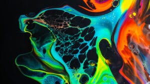 Pigments de coloration semi-permanente partant dans l'eau