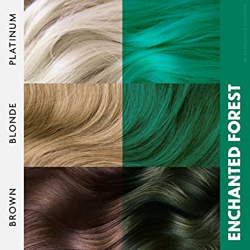 Coloration cheveux Verte_Rebellious_Enchanted Forest Color-Mania