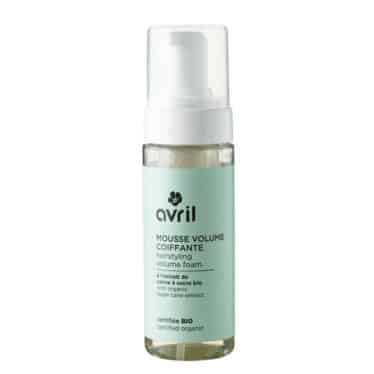 Mousse Coiffante Volume Bio au Sucre de Canne - Avril
