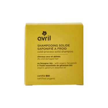 Shampoing Solide Bio Cheveux secs et abîmés - Avril
