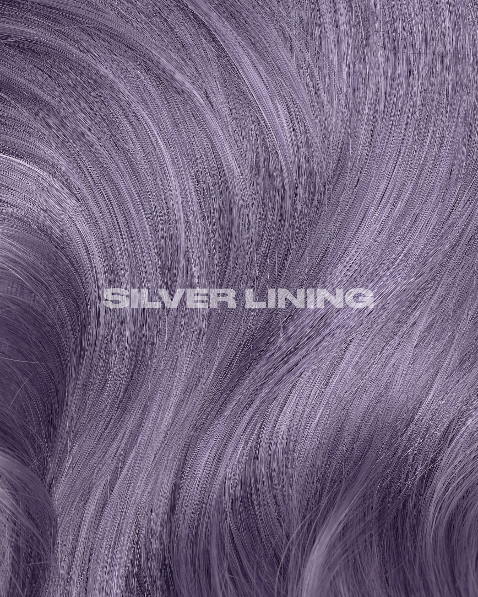 Coloration Cheveux Gris Argenté Silver Lining - Lunar Tides - rendu sur cheveux gris argenté | Color-Mania