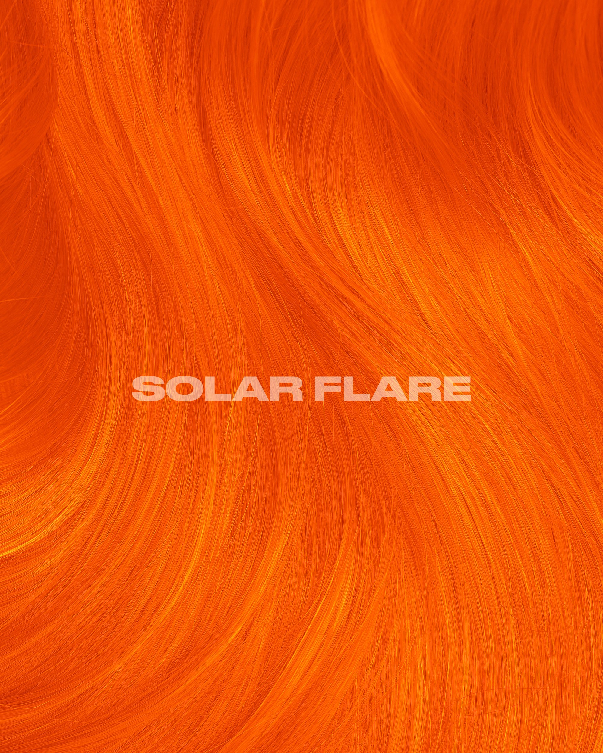Coloration Cheveux Orange Solar Flare - Lunar Tides - rendu sur cheveux orange cuivré | Color-Mania