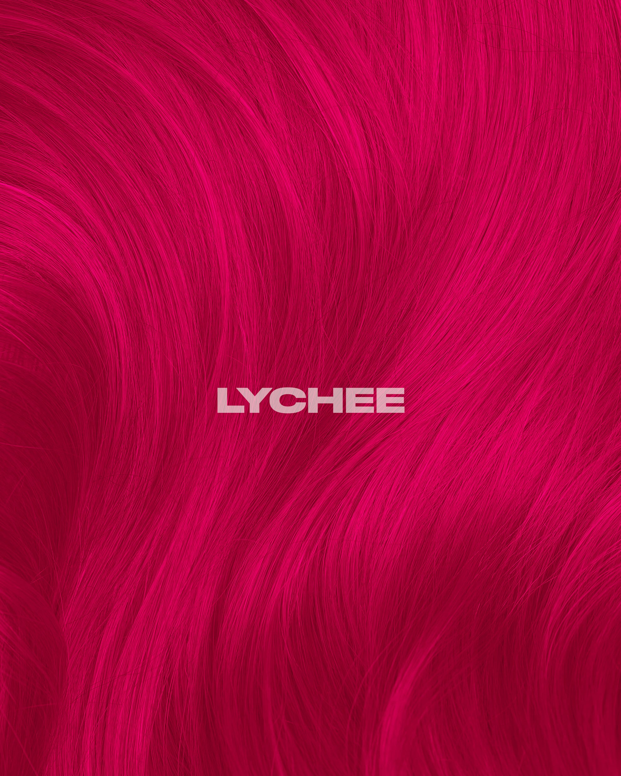 Coloration Cheveux Rose Vif Lychee Pink - Lunar Tides - rendu sur cheveux rose vif | Color-Mania