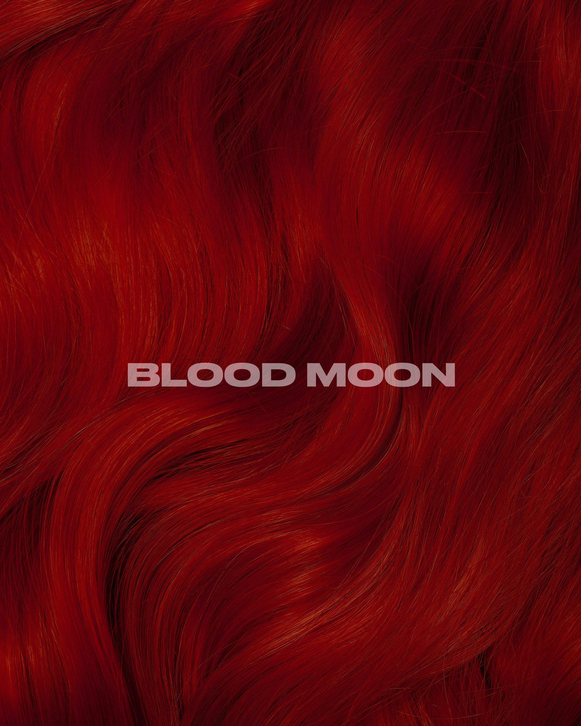 Coloration Cheveux Rouge Profond Blood Moon - Lunar Tides - rendu sur cheveux rouge profond | Color-Mania