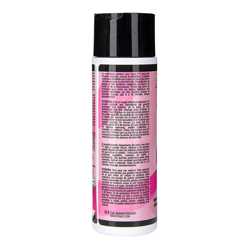 Après-Shampoing Repigmentant Rose Kinky Pink Love Color - Manic Panic - Mode d emploi | Color-Mania