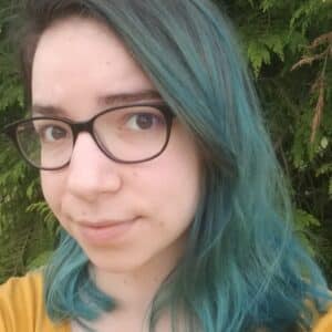 Coloration Cheveux Bleu Amelia - Herman's Amazing photo review