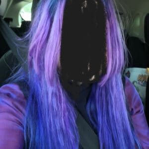 Coloration Cheveux Bleu Bella Blue - Herman's Amazing photo review