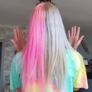 Coloration Cheveux Lilas Vicky Violet - Herman's Amazing photo review